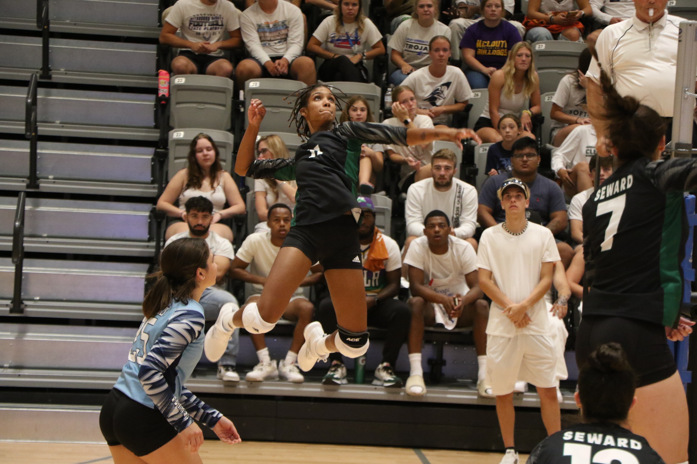 Lady Saints win their conference opener at Colby