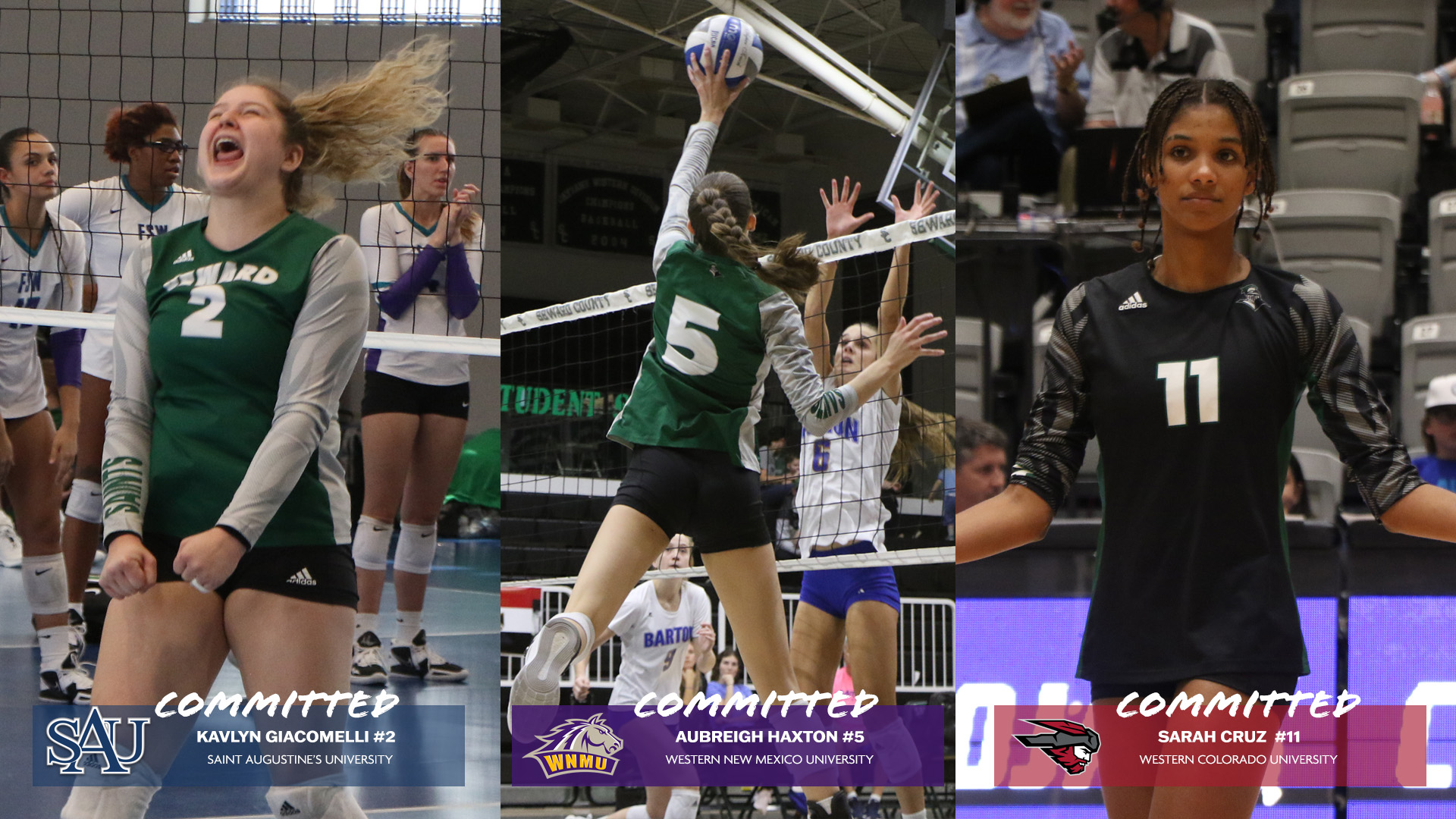 Three more Lady Saints sign to their four-year universities