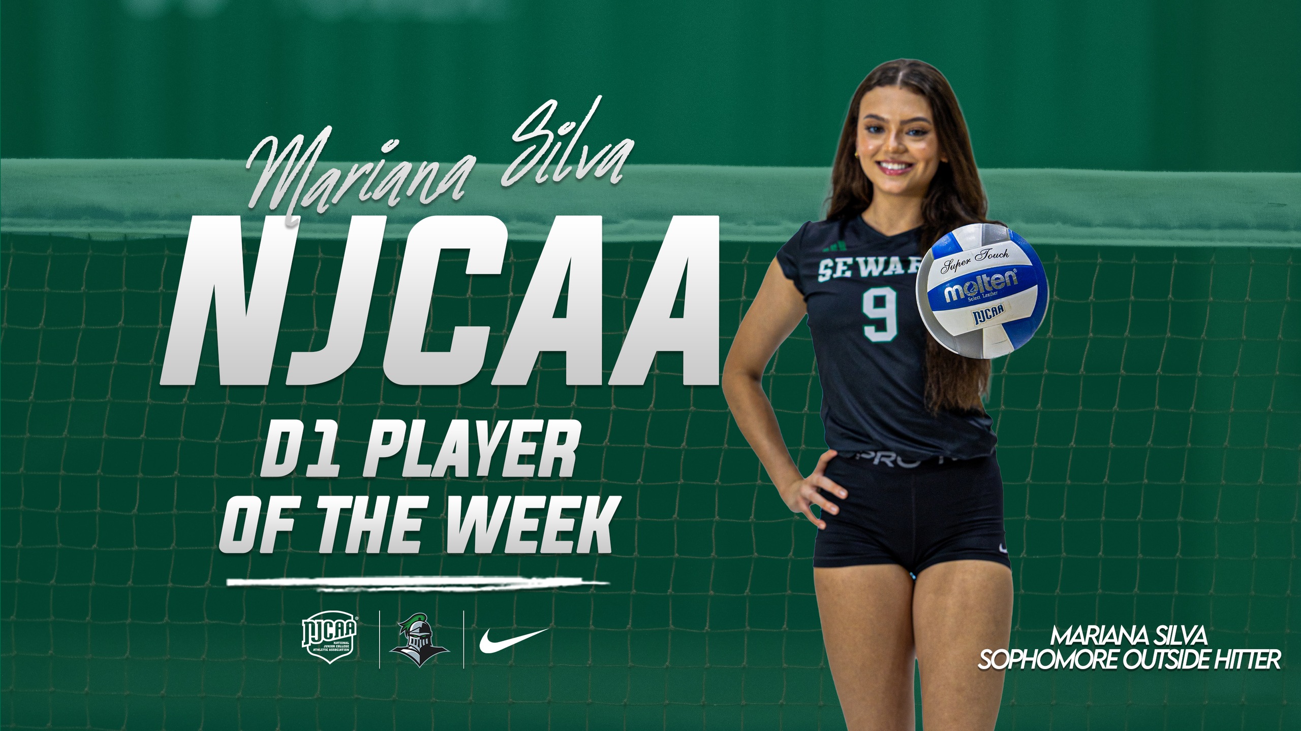 Silva Named NJCAA National Offensive Player of the Week